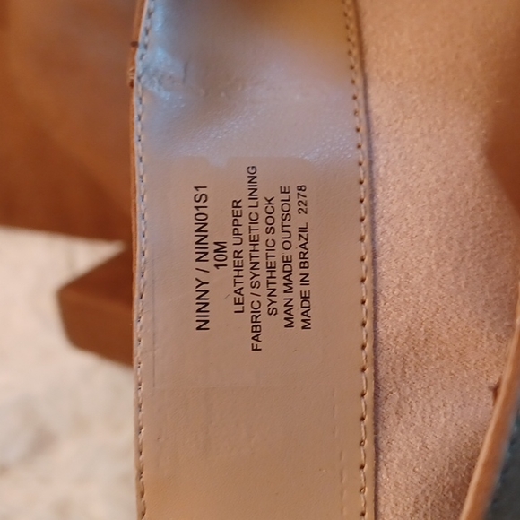 NEW STEVE MADDEN NINNY BOOTS 10M LONG TALL KNEE LENGHT BLOCK CHUNKY HEEL BROWN - Picture 12 of 15